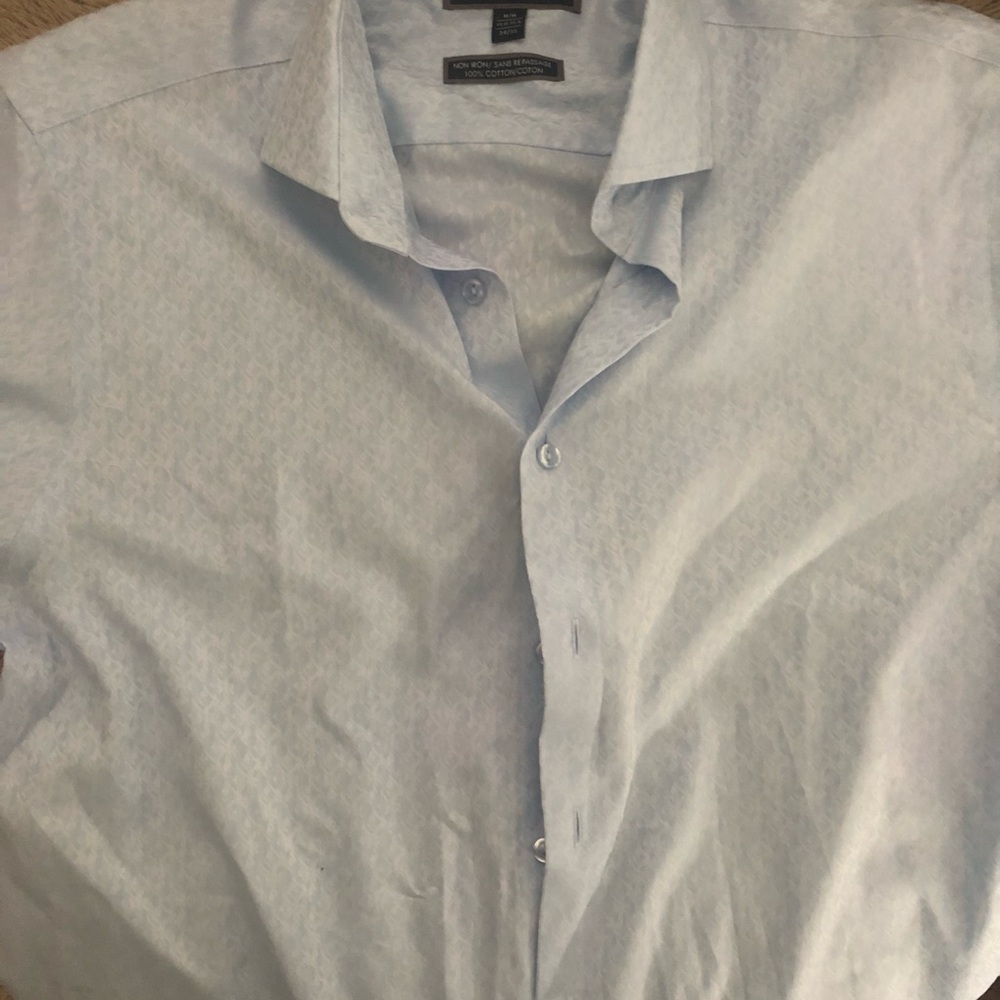 Men's Light Blue Dress Shirt - Classic Collar - Grafton